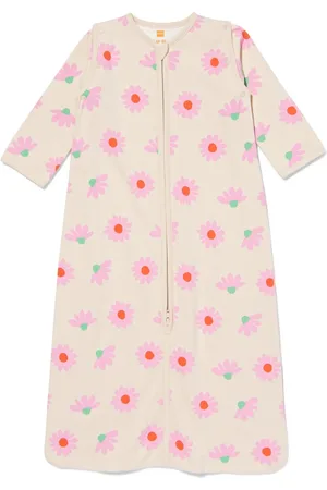 HEMA Baby Slaapzak Met Afneembare Mouwen Katoen 0.5tog Bloemen
