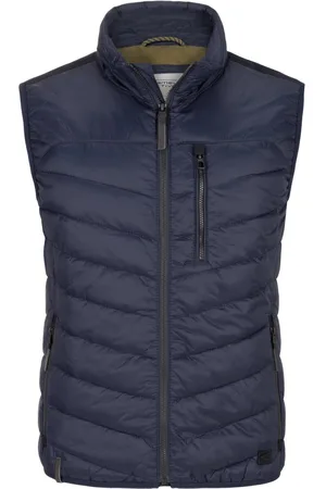 Camel Active Lichte gewatteerde bodywarmer van duurzame materialen