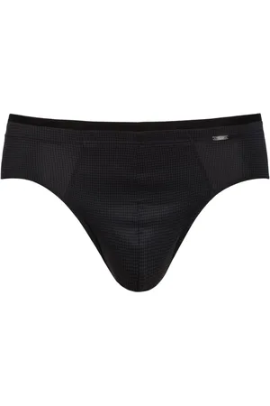 Mey Stijlvolle microvezel-slip in klassiek houndstooth-motief