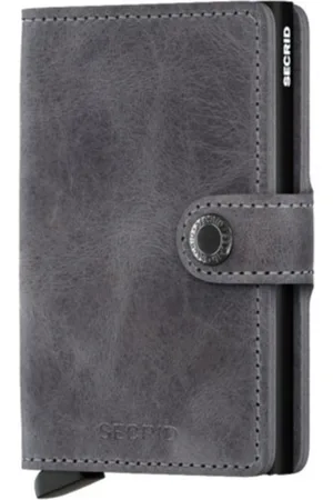 Secrid Portemonnee van leer, met cardprotector