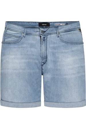 Replay Denim bermuda in washed look