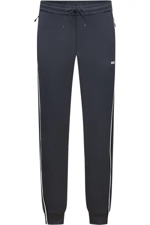 HUGO BOSS Joggingbroek met strepen aan de zijden
