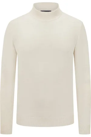 Maerz Pullover van scheerwol met opstaande kraag