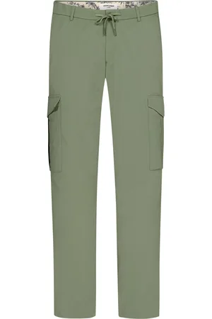 JACK & JONES Cargobroek met trekkoord en stretch