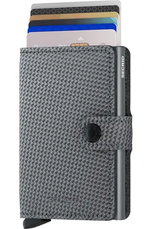 Secrid Portemonnee in carbon look met cardprotector