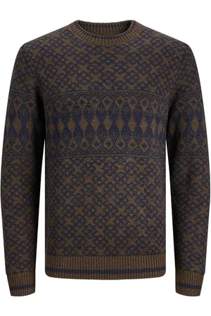 JACK & JONES Pullover met Noors patroon