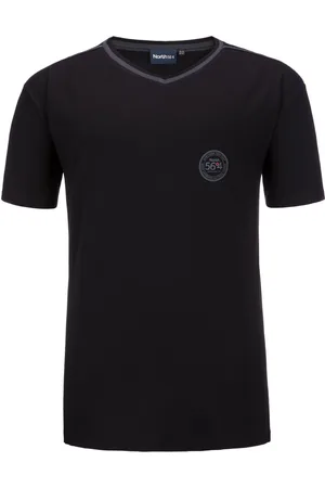 North 56-4 T-shirt met V-hals, pyjamashirt
