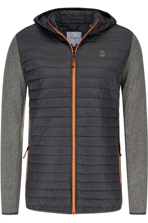 JACK & JONES Licht gewatteerde jas met capuchon