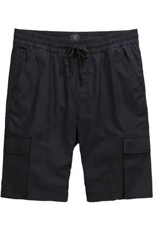 JP 1880 Cargo bermuda met trekkoord en stretch