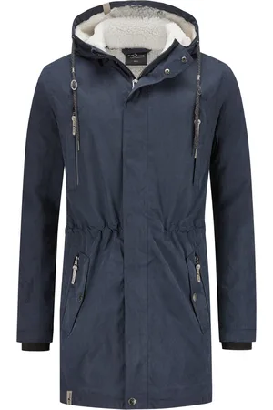 Blue Wave Functionele parka met warme binnenvoering