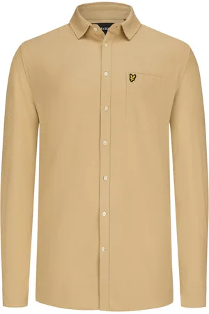 Lyle & Scott Overhemd met borstzakken en verfijnd motief