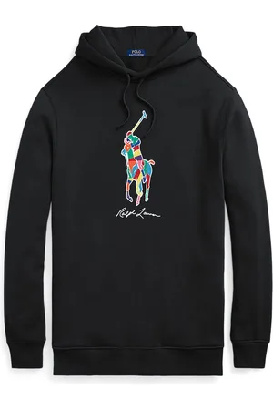 Ralph Lauren Hoodie met poloruiter-print
