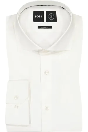 HUGO BOSS Overhemd in Performance Stretch kwaliteit, regular fit