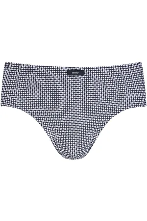 Mey Slip van katoen met stretch en alloverprint