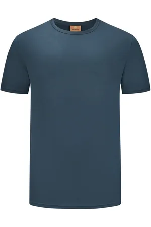MOS MOSH Gallery Glad T-shirt met logo-borduursel