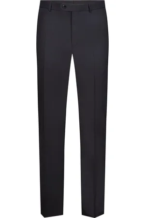 Digel Mix & Match broek van lichte scheerwol, modern fit