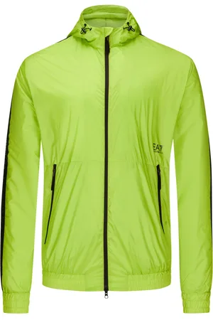 Emporio Armani Windbreaker met capuchon en contrasterende strepen