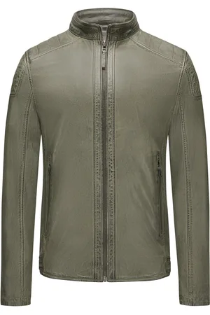 Mauritius Leren jack in bikerlook
