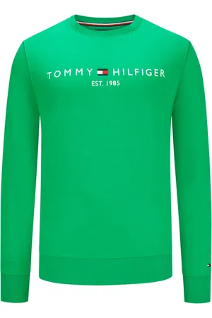 Tommy Hilfiger Sweatshirt met merklogo-borduursel van biokatoen