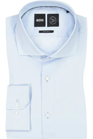 HUGO BOSS Overhemd in Performance Stretch kwaliteit, regular fit