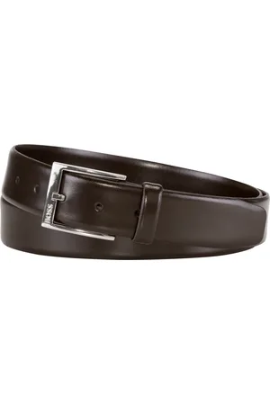 HUGO BOSS Riem van glad leer