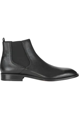 HUGO BOSS Chelsea boots van generfd leer