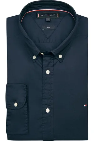 Tommy Hilfiger THFlex sporthemd in poplin-kwaliteit