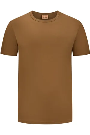 MOS MOSH Gallery Glad T-shirt met logo-borduursel