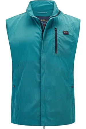Paul & Shark Lichte bodywarmer met logo-embleem
