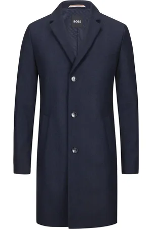 HUGO BOSS Klassieke wollen mantel