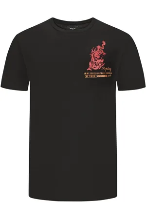 Replay T-shirt met logoprint op de voor- en achterkant