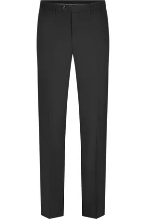 Digel Business pantalon van scheerwol met stretchgehalte