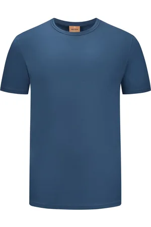 MOS MOSH Gallery Glad T-shirt met logo-borduursel