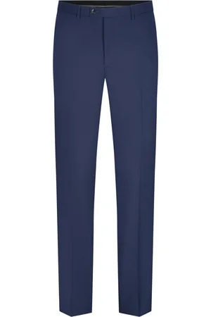 Digel Business pantalon van scheerwol met stretchgehalte