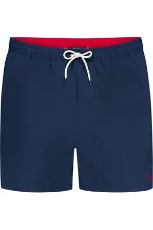 Ralph Lauren Zwembroek in effen kleur met stretchgehalte