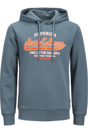 JACK & JONES Hoodie met grote merkprint