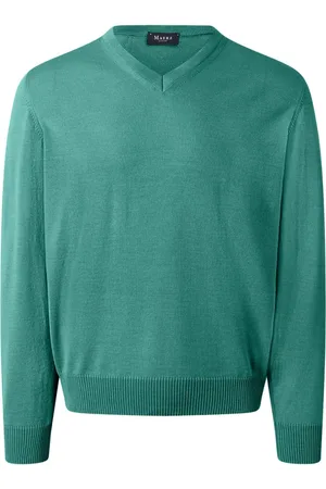 Maerz Pullover van scheerwol met V-hals
