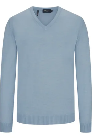 Maerz Pullover van scheerwol met V-hals