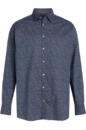 Tommy Hilfiger Flex-overhemd met gebloemd motief in poplin-kwaliteit