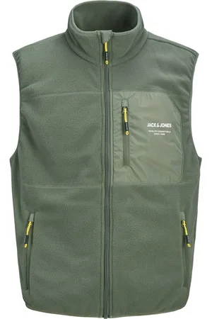 JACK & JONES Outdoor fleece bodywarmer met borstzak