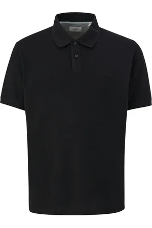 QS by s.Oliver Poloshirt piqué van katoen met stretch