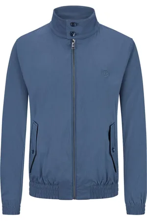 HUGO BOSS Gewatteerde blouson van gemengd katoen met logo-borduursel