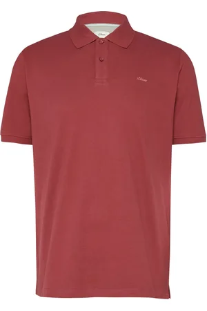 QS by s.Oliver Poloshirt piqué van katoen met stretch