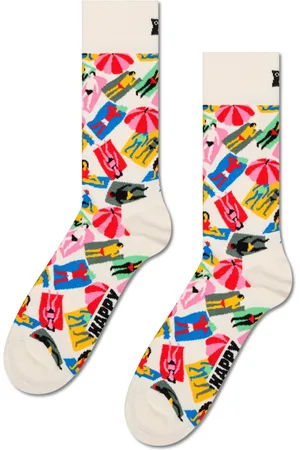 Happy Socks Sokken met strandmotief