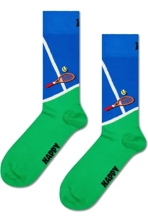 Happy Socks Sokken met kleurrijk tennismotief