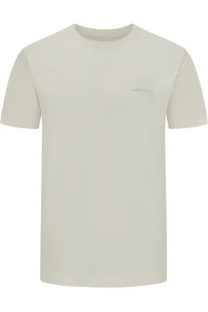 JACK & JONES T-shirt van katoen met print op de achterkant