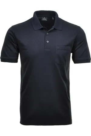 Ragman Poloshirt van katoenmix