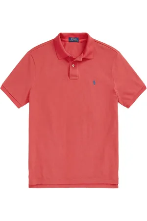 Ralph Lauren Poloshirt in gewassen denimlook