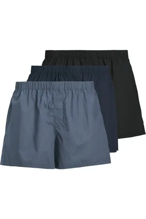 JACK & JONES 3-pack boxershorts van katoen
