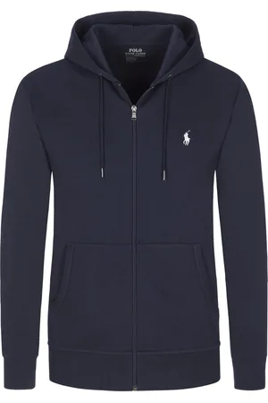 Ralph Lauren Sweatvest met capuchon en logo-borduursel